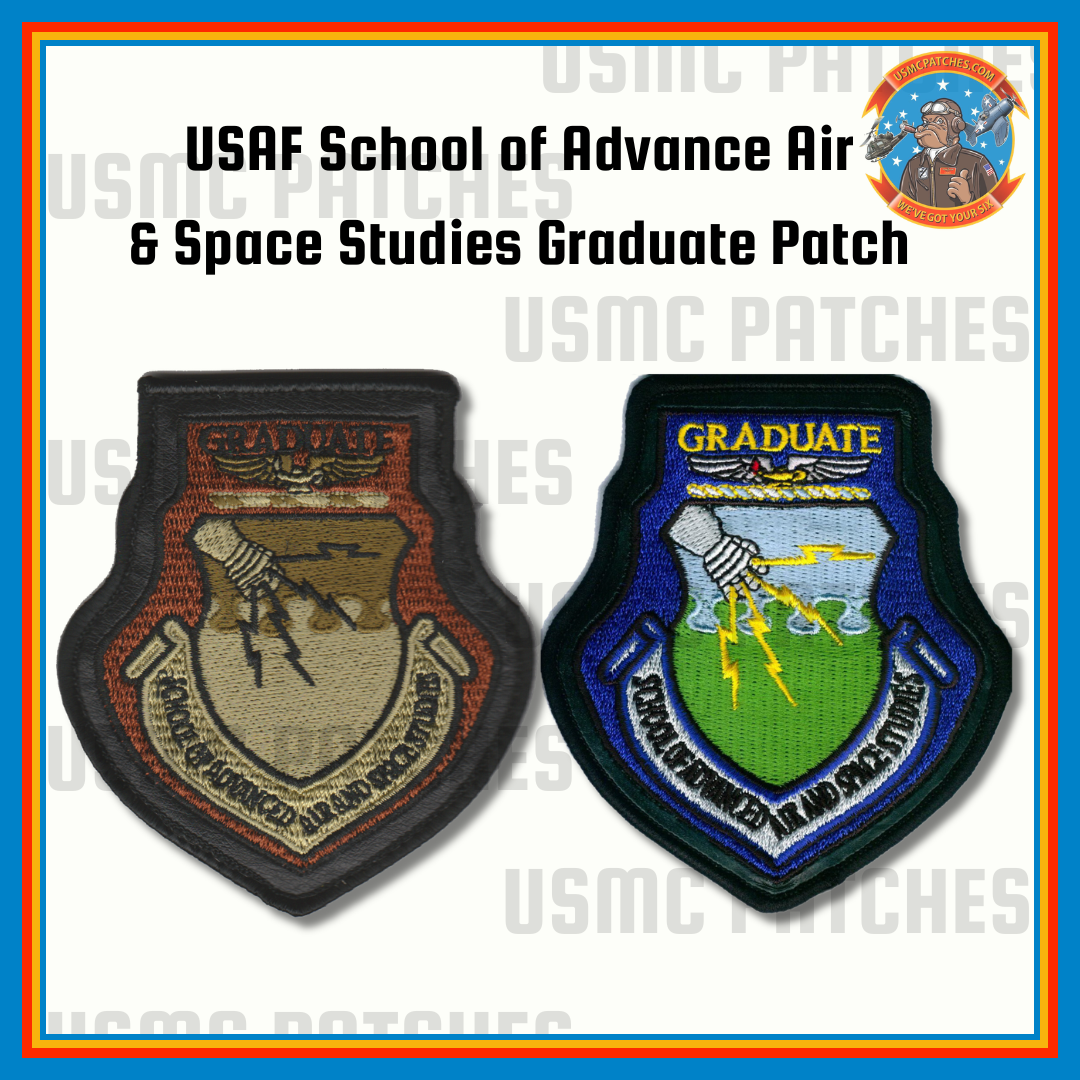 USAF School of Advance Air and Space Studies Graduate Patch (Graduate)