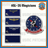 Officially Licensed US Navy HSL-35 Magicians Squadron Throwback Patch and Name Tags