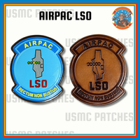 Official US Navy AIRPAC LSO Leather Patch (L)