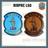Official US Navy AIRPAC LSO Leather Patch (L)