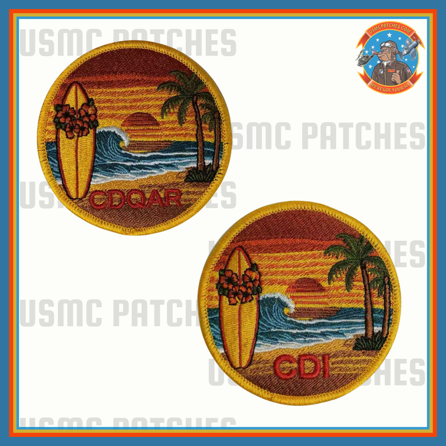 Official VMGR-153 Sunset Flightline Shoulder Patches