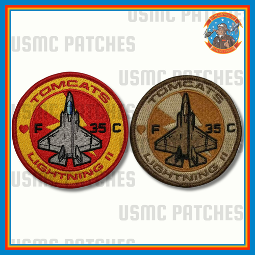 Buy Official VMFA-311 Tomcats F-35 Patch | MarinePatches.com