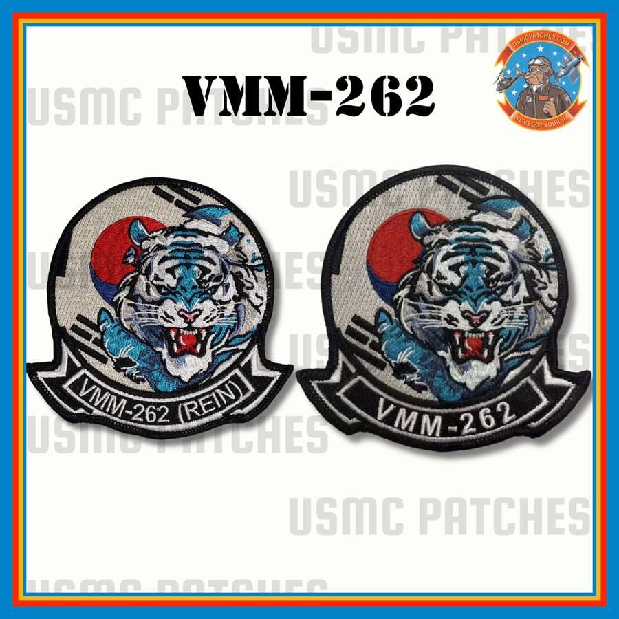 Official VMM-262 Flying Tigers Korea Patches