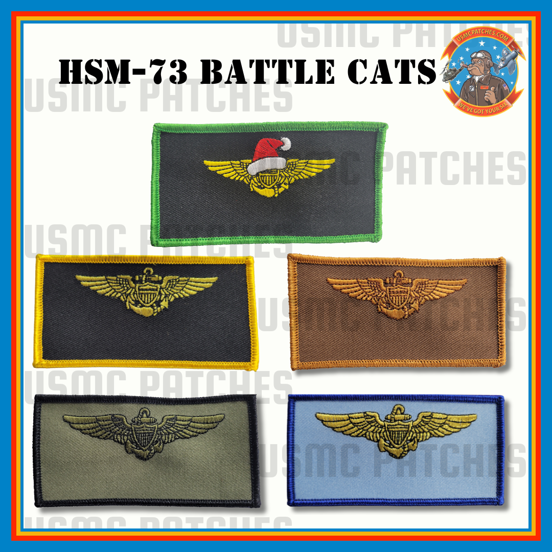 Official HSM-73 Battle Cats Name Tags