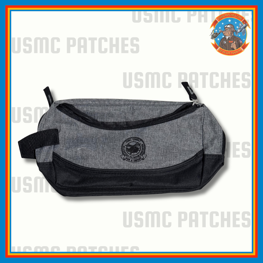 Officially Licensed USMC/Combat Helicopter & Tiltrotor Association Toiletry Bag