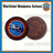 Officially Licensed US Navy Maritime Weapons School Leather Patch