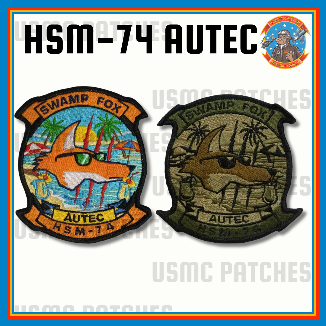 Official HSM-74 Swamp Foxes AUTEC Patch