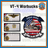 Official VT-4 Warbucks 250th Anniversary Patch and Name Tags