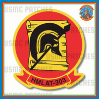 Officially Licensed USMC HMLAT-303 Atlas Sticker