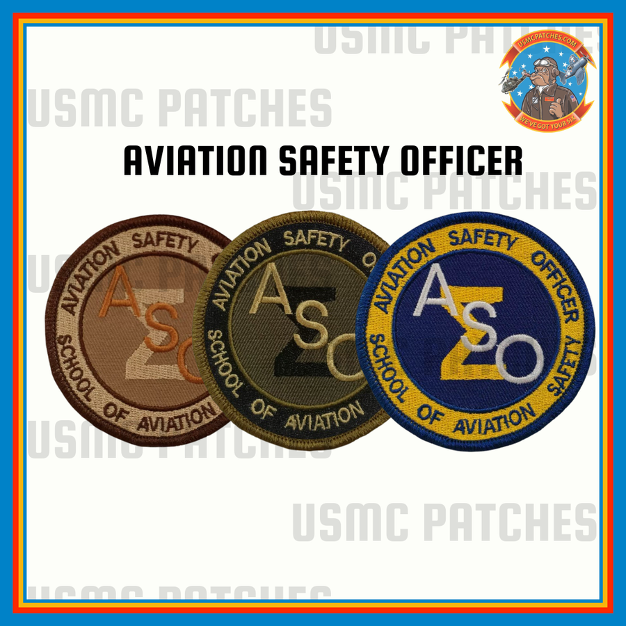 Officially Licensed Aircraft Safety Officer Patches