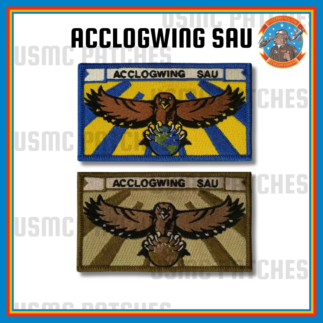 Official ACCLOG Wing SAU Flag Patch