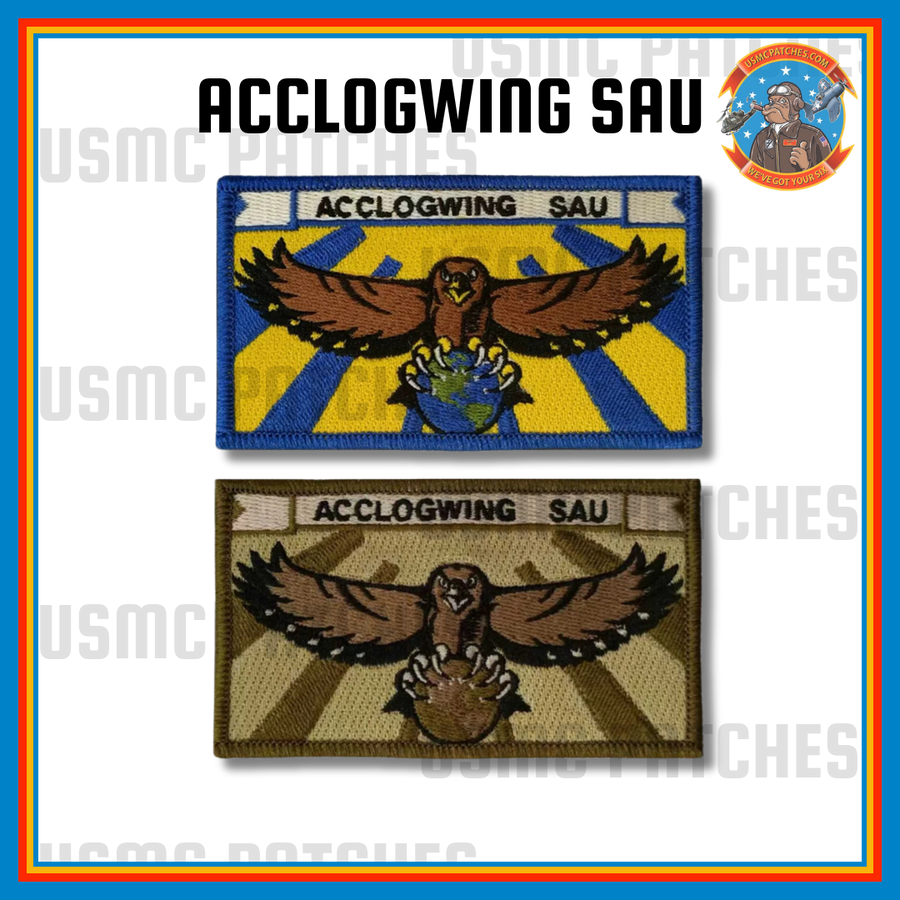 Official ACCLOG Wing SAU Flag Patch