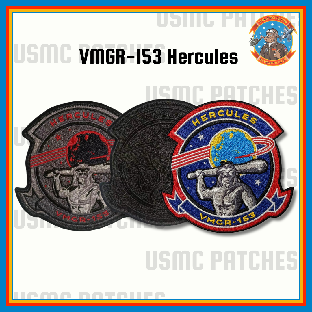 Officially Licensed USMC VMGR-153 Hercules Squadron Patch