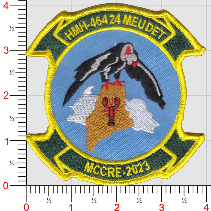 Official HMH-464 MEU DET 2023 Patch