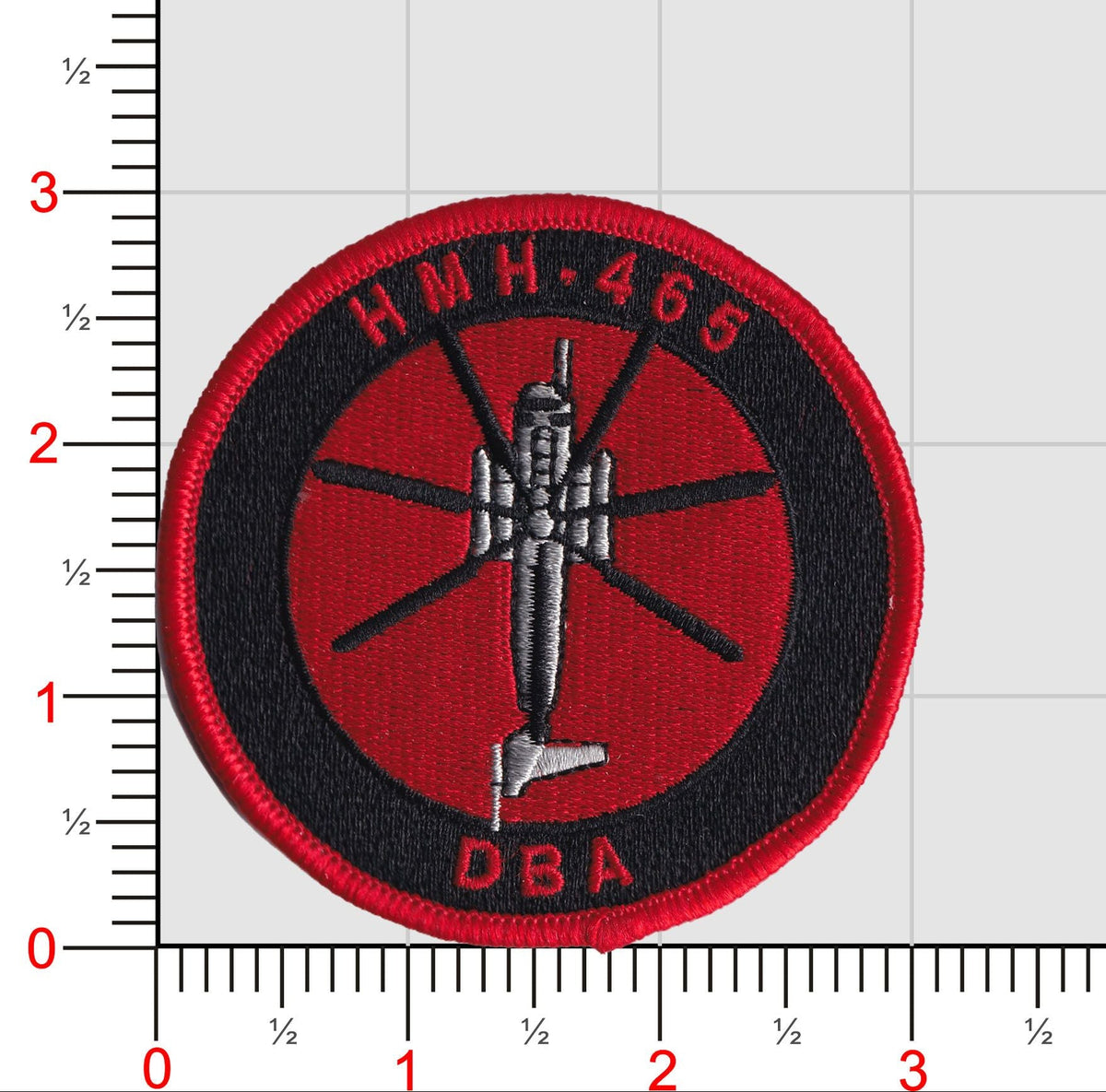Official HMH-465 Warhorse CH-53 Flightline Qual Patches