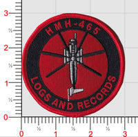 Official HMH-465 Warhorse CH-53 Flightline Qual Patches