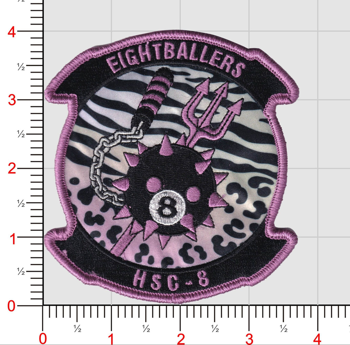 Official HSC-8 Eightballers Morale Chest Patches