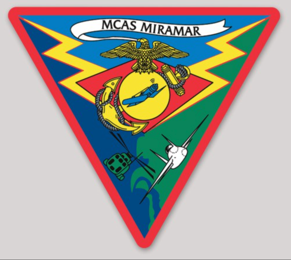 Officially Licensed MCAS Miramar Sticker (Miramar)