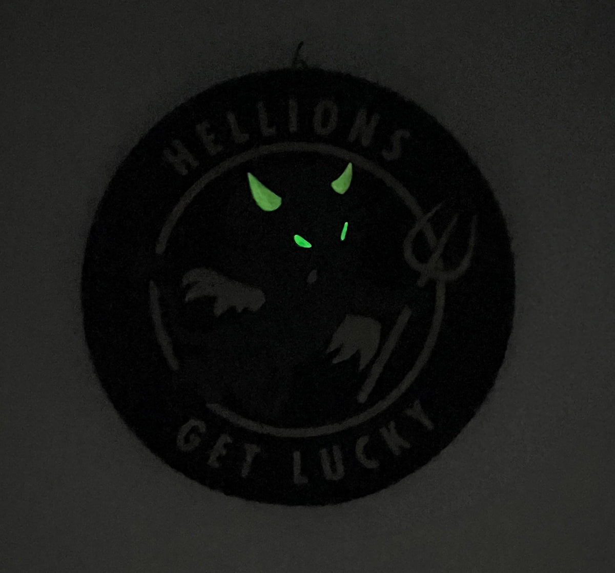 Official HT-28 Hellions Get Lucky PVC Shoulder Patch