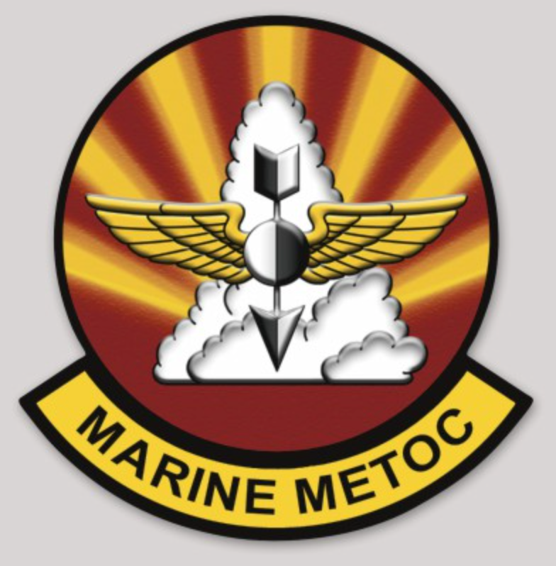 Officially Licensed Marine METOC sticker