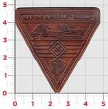 Officially Licensed Marine Aircraft Group MAG-26 leather patch