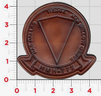 Officially Licensed HMH-772 Wedge leather patch