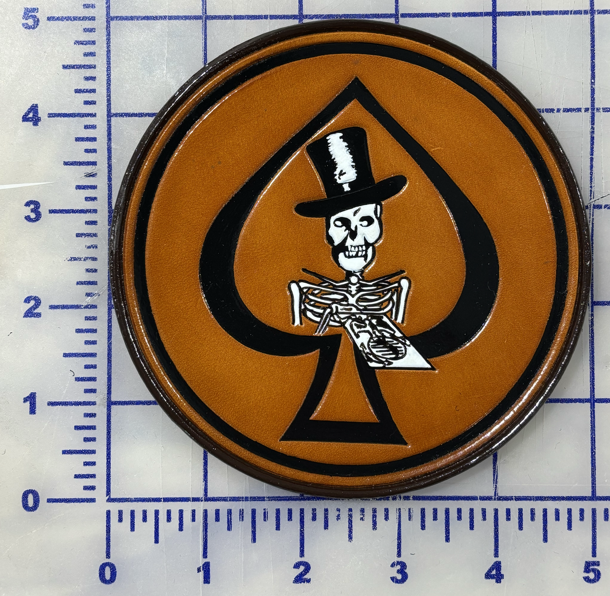 Officially Licensed USMC VMF-225 Death Dealers Leather Squadron Patch