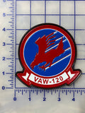 Officially Licensed US Navy VAW-120 Greyhawks Leather Patch