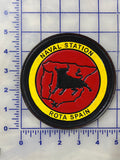 Officially Licensed US Navy Naval Station Rota Leather Patch