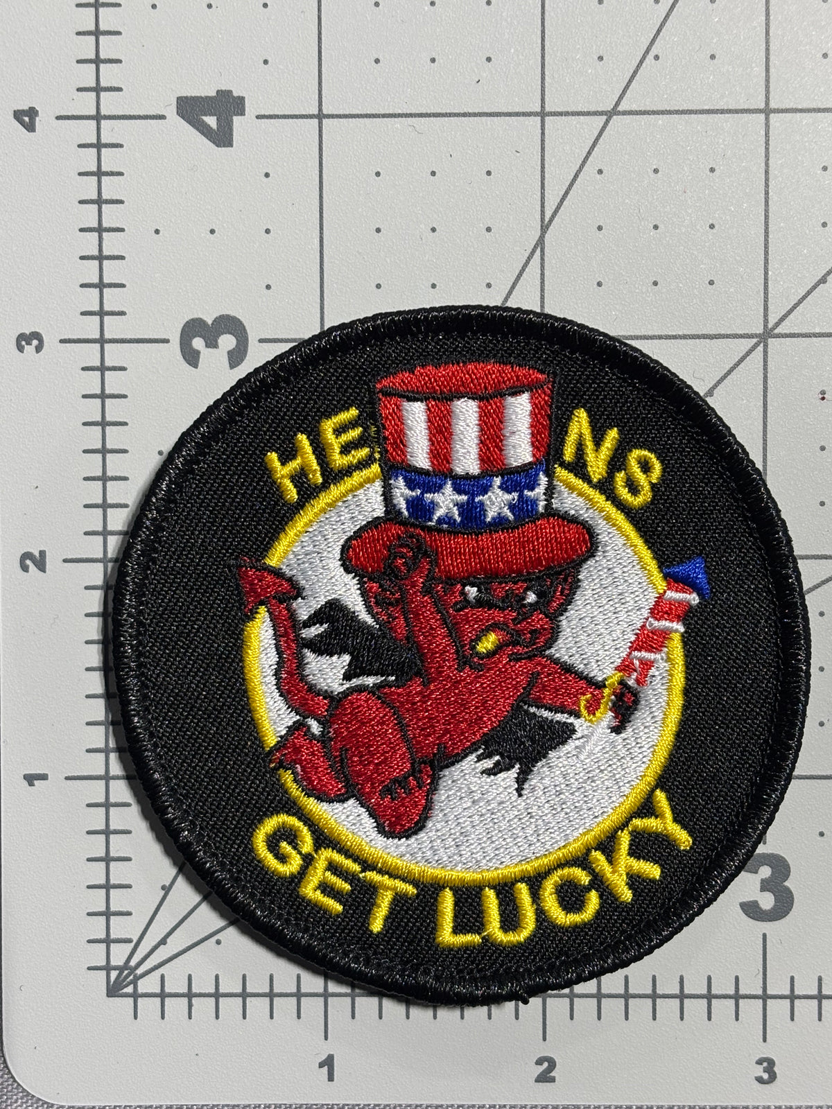 Official HT-28 Hellions Get Lucky Patches