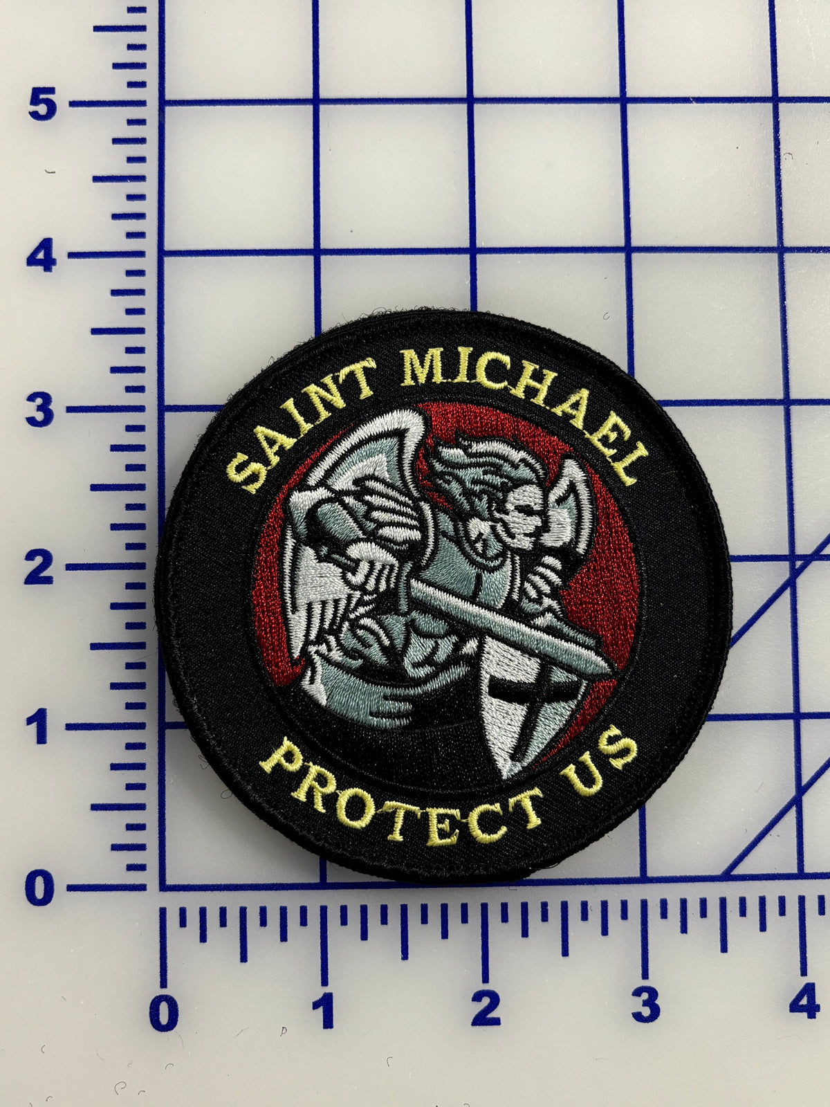 Saint Michael Protect Us Patches