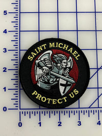 Saint Michael Protect Us Patches