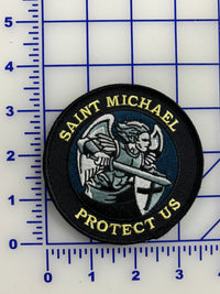 Saint Michael Protect Us Patches