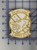 Officially Licensed USMC MWSS-471 Red Wolves Patches