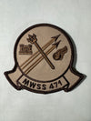With hook and loop / Tan / 4"
