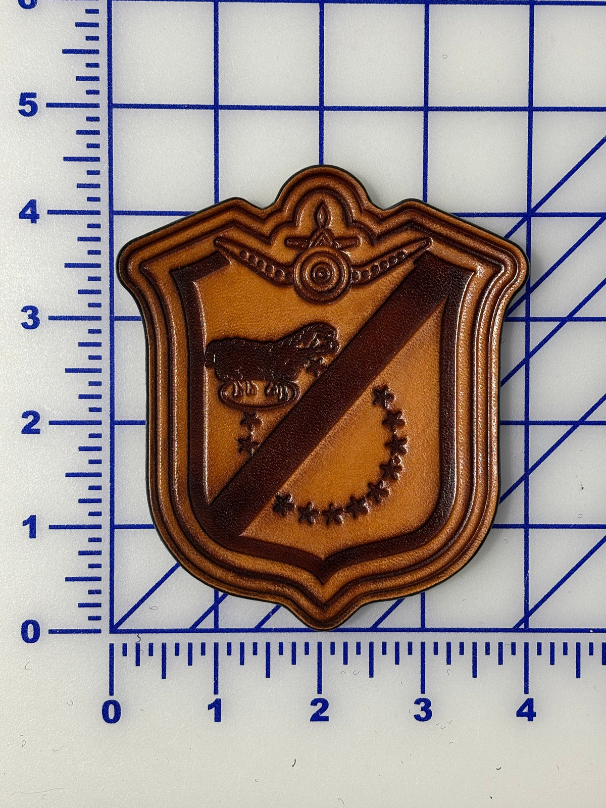 Officially Licensed USMC VMFA-214 Blacksheep Squadron Leather Patches