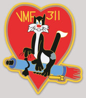 Officially Licensed USMC VMF-311 Sticker