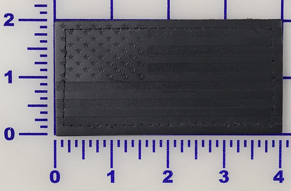 Laser Etched Leather Name Tags
