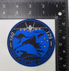 Blue bottom lettering