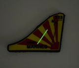 Official VMA-223 Bulldogs PVC Tail Flash Patch
