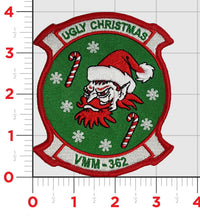 Official VMM-362 Ugly Angels Christmas Squadron Patch