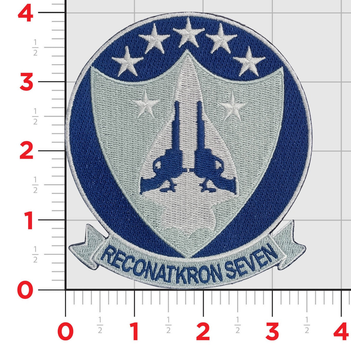 Officially Licensed US Navy RVAH-7 Peacemakers Squadron Patch