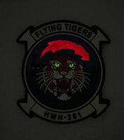 Officially Licensed HMH-361 Flying Tigers PVC Squadron Patch