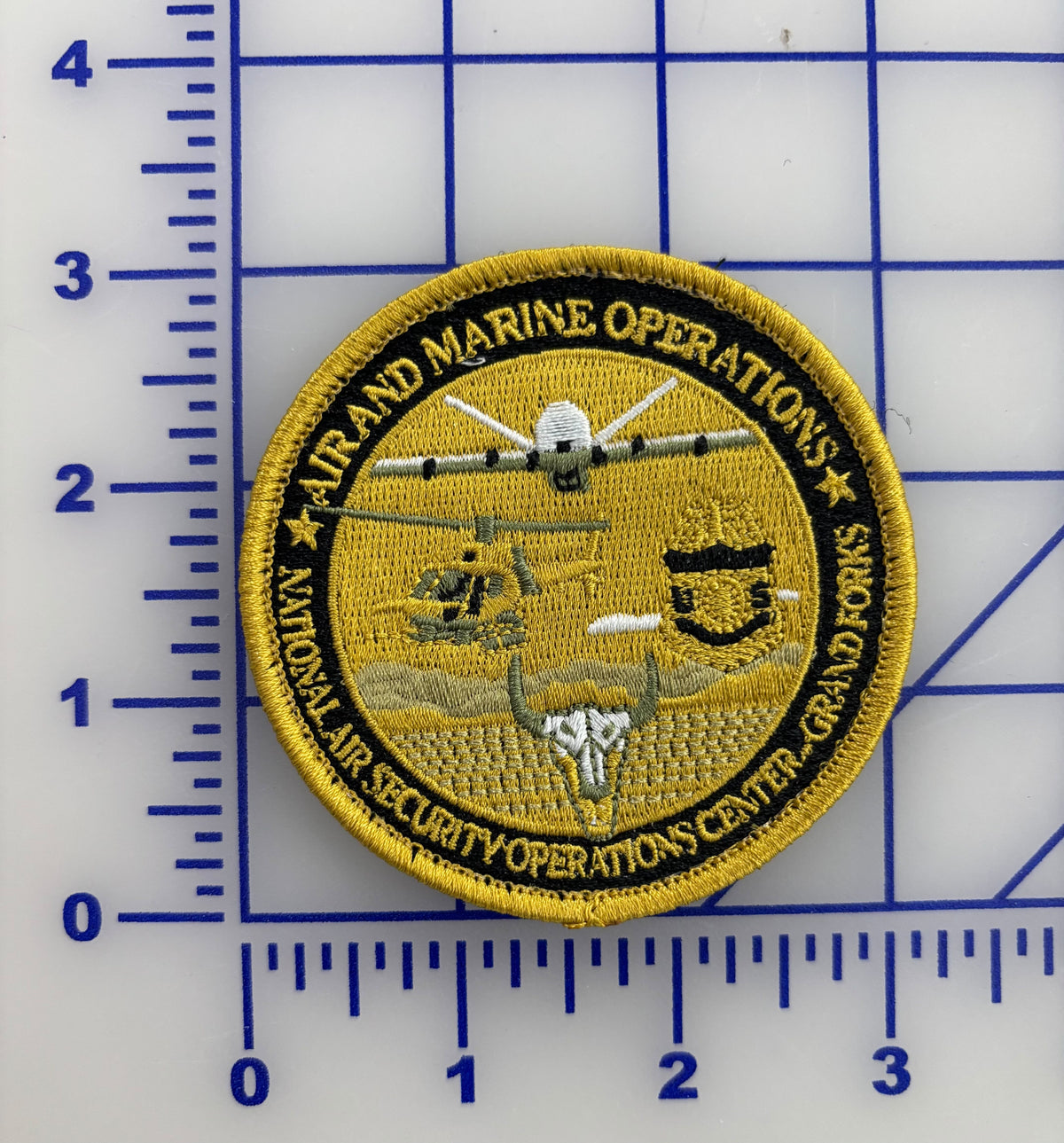 Official AMO NASOC Grand Forks Shoulder Patch