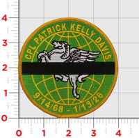 CPL Patrick Kelly Davis Memorial Patch, Sticker and Coin