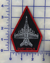 Official VX-31 Dust Devils EA-18 Growler and FA-18 Rhino shoulder patch