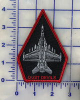 Official VX-31 Dust Devils EA-18 Growler and EA-18 Rhino shoulder patch