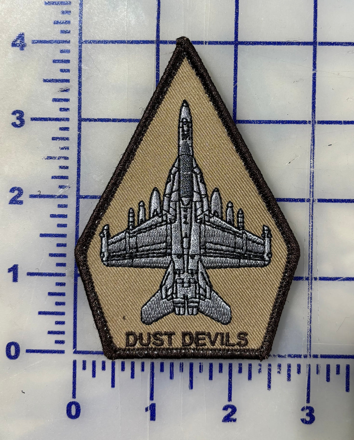 Official VX-31 Dust Devils EA-18 Growler and FA-18 Rhino shoulder patch