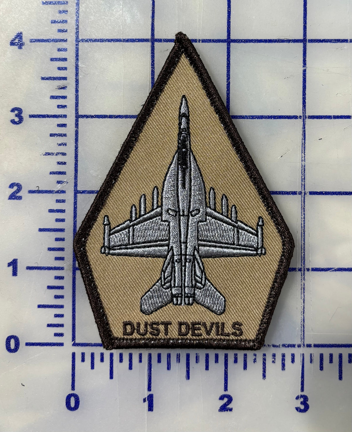 Official VX-31 Dust Devils EA-18 Growler and FA-18 Rhino shoulder patch
