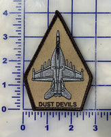 Official VX-31 Dust Devils EA-18 Growler and EA-18 Rhino shoulder patch